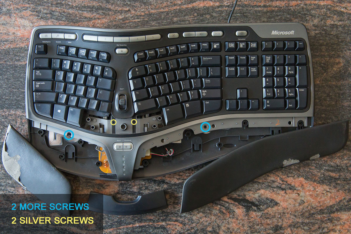 Fix Problem With Microsoft S Natural Ergonomic 4000 Keyboard Not Sculpt How To Blog Warrenasia